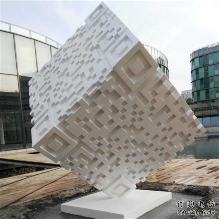 雕塑優(yōu)選，美陳雕塑，不銹鋼方塊雕塑廠家精品