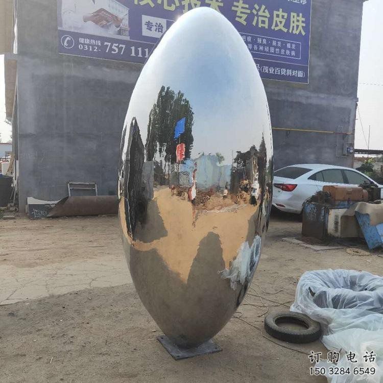 鏡面球雕塑精品，圓雕體系，不銹鋼球雕塑選定