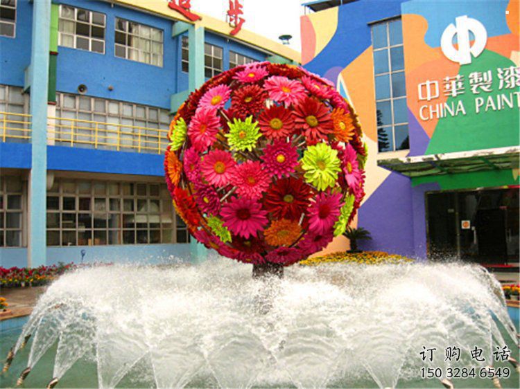 鏤空球雕塑廠，景觀雕塑，烤漆鏤空球雕塑供應(yīng)