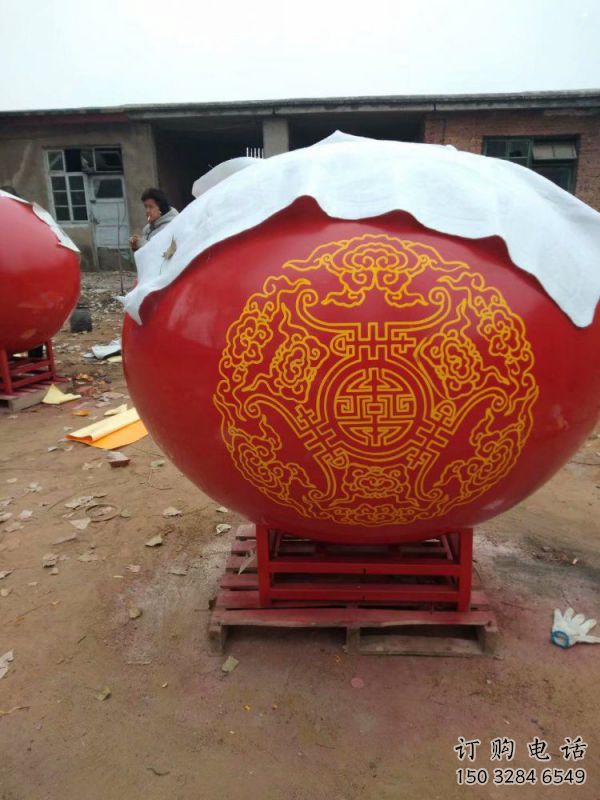 花紋球雕塑生產商，城市雕塑，不銹鋼花紋球雕塑制造