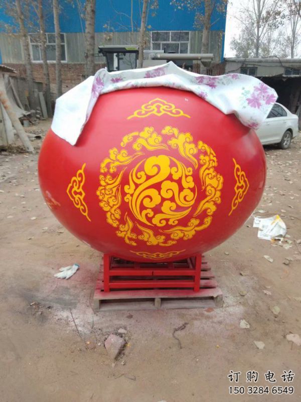 花紋球雕塑生產(chǎn)商，鍛造工藝，不銹鋼花紋球雕塑生產(chǎn)