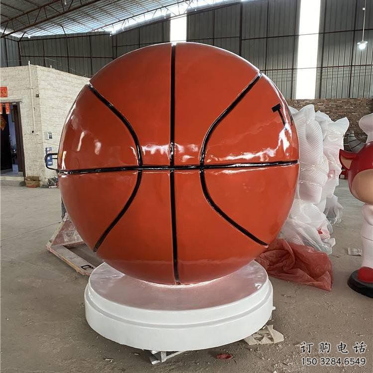 籃球雕塑