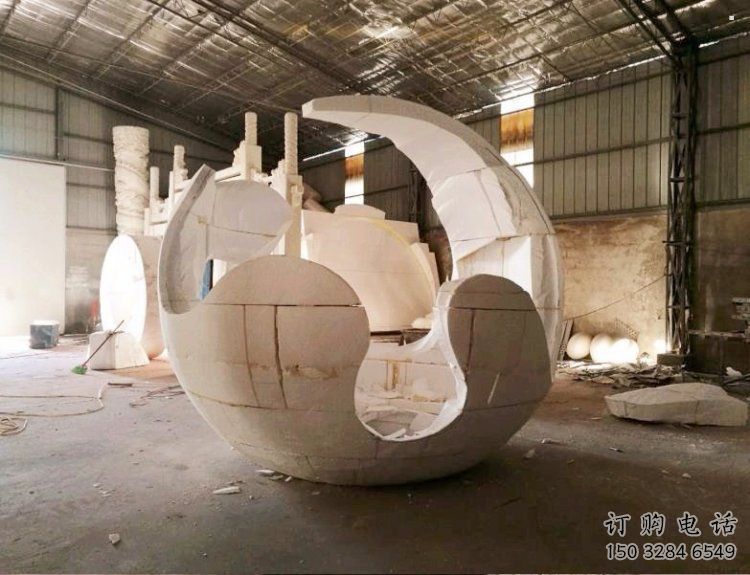 球形雕塑提供，戶外雕塑，不銹鋼球形雕塑生產(chǎn)