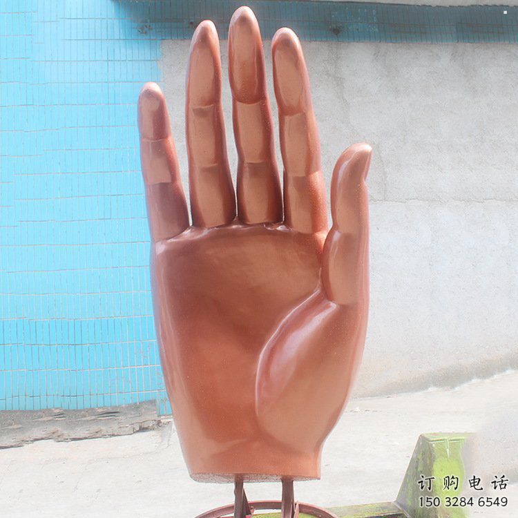 佛手雕塑供應(yīng)，地標(biāo)擺件，不銹鋼佛手雕塑制造廠(chǎng)家