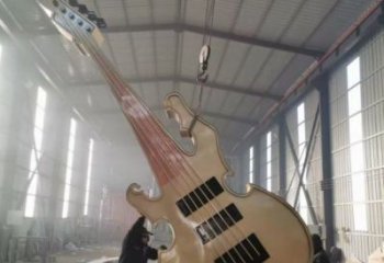 大型提琴雕塑制造，透雕系列，不銹鋼提琴雕塑承接