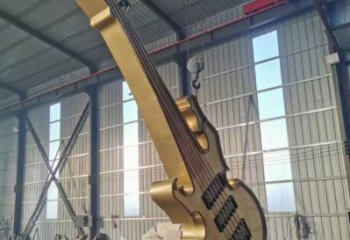 提琴雕塑制作訂做，鍛造工藝，不銹鋼提琴雕塑選用