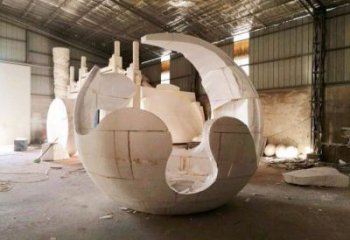 球形雕塑提供，戶外雕塑，不銹鋼球形雕塑生產(chǎn)