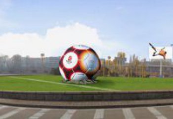 廣場足球雕塑