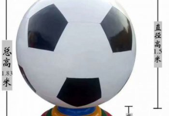 足球雕塑