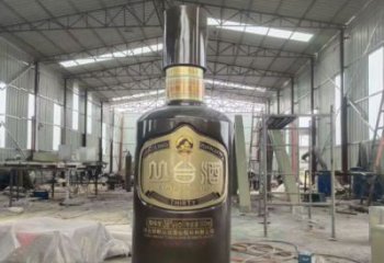 戶外酒瓶雕塑，仿真歐式雕塑，仿真工藝