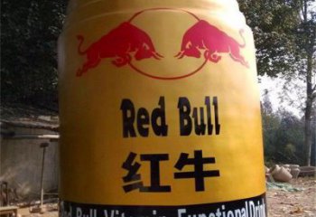 飲料瓶雕塑供求，露天雕塑，玻璃鋼飲料瓶雕塑制作