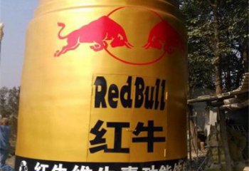 飲料瓶雕塑精選，露天雕塑，玻璃鋼飲料瓶雕塑展品