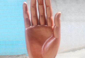 佛手雕塑供應(yīng)，地標(biāo)擺件，不銹鋼佛手雕塑制造廠家