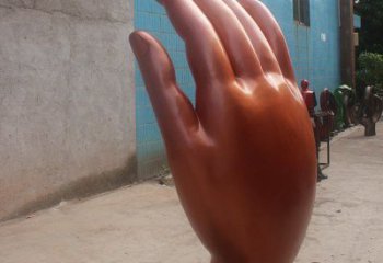 佛手雕塑精選，歐式風(fēng)格，藝術(shù)不銹鋼佛手雕塑指用