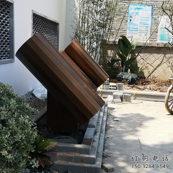 書簡雕塑制造商，酒店擺件，不銹鋼書簡雕塑定制