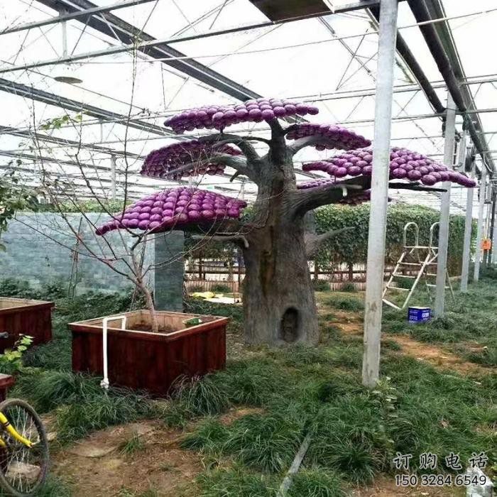 仿真樹雕塑服務商，公園小品，玻璃鋼仿真樹雕塑制作