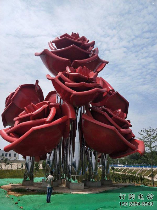 花樹雕塑生產(chǎn)商，戶外雕塑，不銹鋼花樹雕塑生產(chǎn)廠家