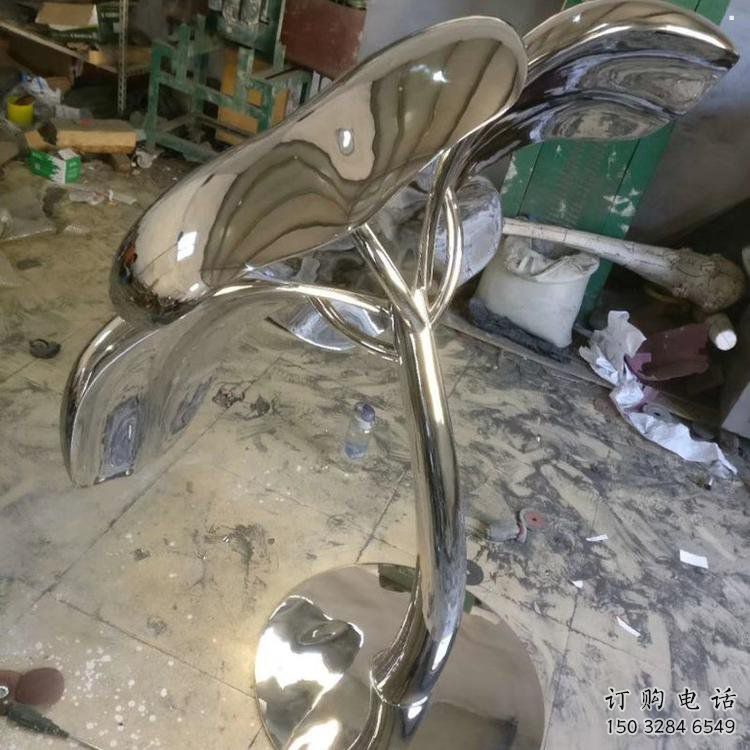 四葉草雕塑精選，景區(qū)雕塑，不銹鋼四葉草雕塑工程