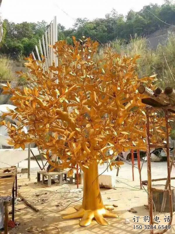 發(fā)財(cái)樹雕塑提供，白鋼構(gòu)件，不銹鋼發(fā)財(cái)樹雕塑生產(chǎn)