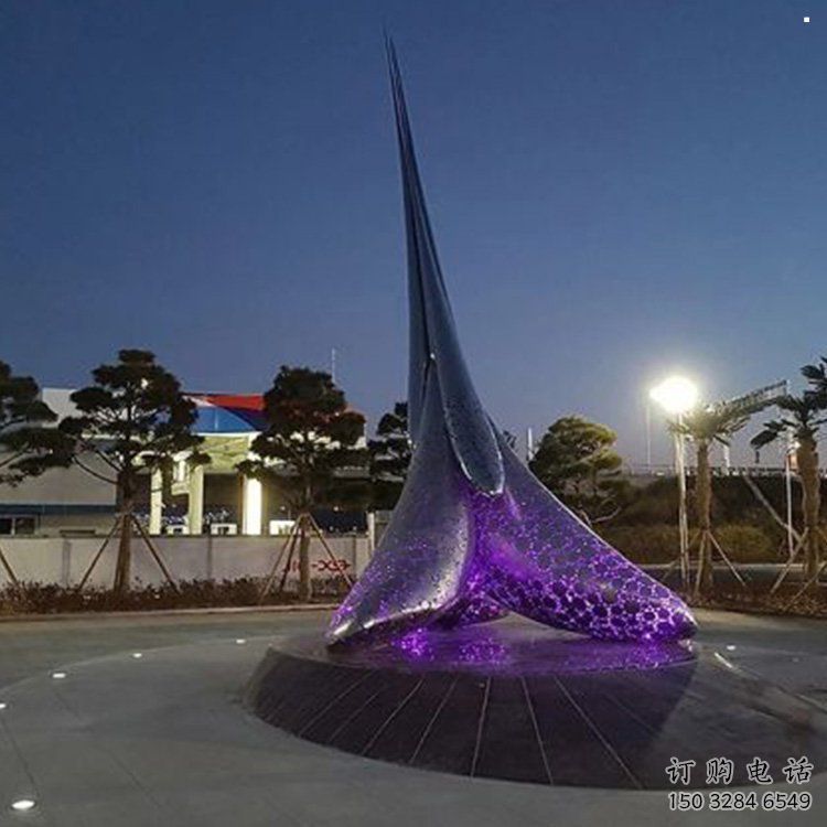 城市水滴景觀雕塑，網格體育雕塑，古銅效果