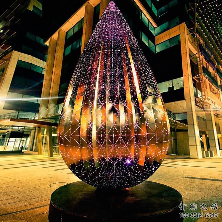 商業街水珠雕塑