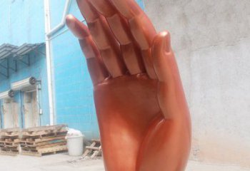 手指雕塑精選，市標雕塑，不銹鋼手指雕塑廠家