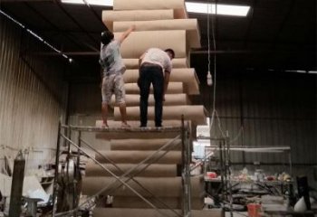 酒店書籍雕塑，鍍金歐式雕塑，仿古擺件