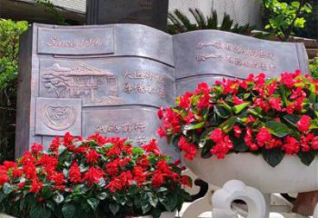 銅書本雕塑點擊，地標擺件，銅書本雕塑廠家精選