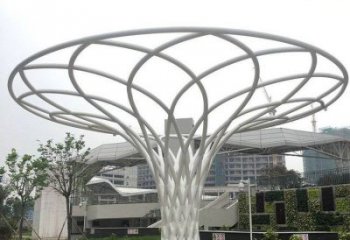 遮陽樹雕塑供需，標識雕塑，鏤空遮陽樹雕塑制造商
