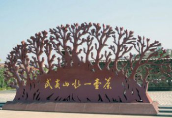 鏤空樹(shù)雕塑訂做,城市雕塑,鏤空剪紙樹(shù)雕塑精品