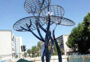 蘑菇樹雕塑精品，景觀概念，現(xiàn)代鏤空蘑菇樹雕塑通用