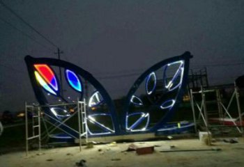 燈光樹(shù)葉雕塑廠家，中式工藝，燈光樹(shù)葉雕塑精選