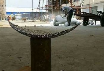 鏤空樹葉雕塑制作，公園小品，鏡面鏤空樹葉雕塑優(yōu)選