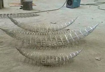 鏤空樹葉雕塑生產，戶外擺放，鏡面鏤空樹葉雕塑精選