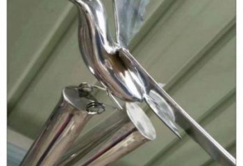 大型竹葉雕塑提供，室外雕塑，不銹鋼竹葉雕塑指用