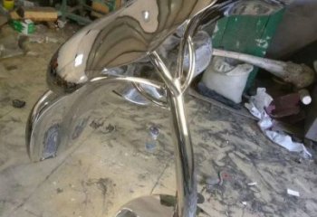 四葉草雕塑精選，景區(qū)雕塑，不銹鋼四葉草雕塑工程