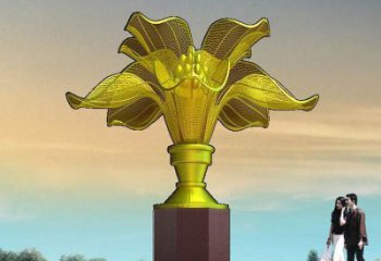 發(fā)財(cái)樹雕塑服務(wù)商，街道標(biāo)識(shí)，發(fā)財(cái)樹雕塑定制廠家