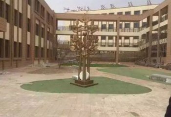 發(fā)財(cái)樹雕塑供應(yīng)，靜態(tài)雕塑，不銹鋼發(fā)財(cái)樹雕塑定制