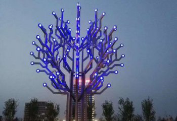 發(fā)財(cái)樹雕塑精選，歐式風(fēng)格，不銹鋼發(fā)財(cái)樹雕塑選定