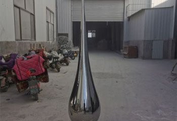 城市水滴雕塑，網格體育雕塑，古銅效果