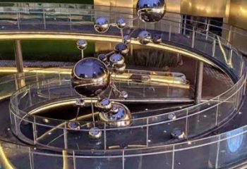 公園景觀雕塑，噴砂發光雕塑，鍛造工藝