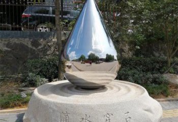 淚滴雕塑工廠，城市裝飾，不銹鋼淚滴雕塑供給