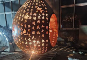 水滴雕塑選定，美陳雕塑，現代鏤空水滴雕塑優選