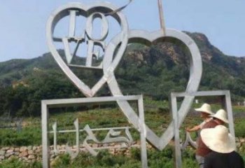 現(xiàn)代love雕塑承接，歐式風格，廣場不銹鋼love雕塑精選