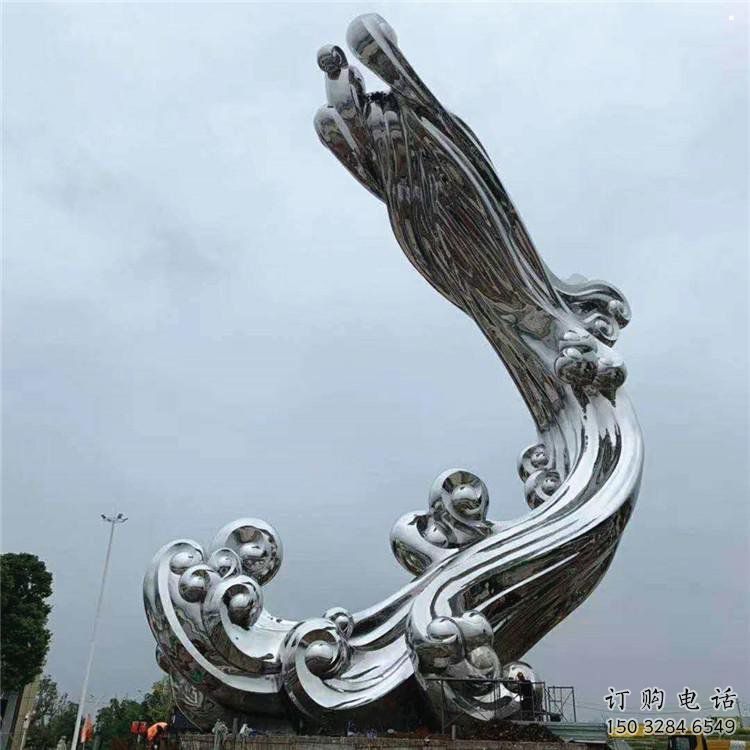 祥云雕塑供需，透雕系列，不銹鋼祥云雕塑制造商