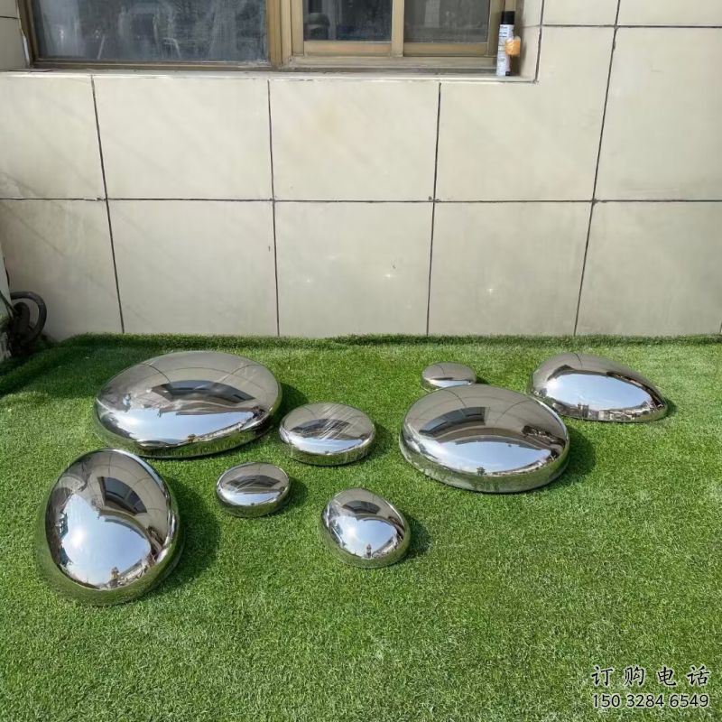 鑄造鵝卵石雕塑