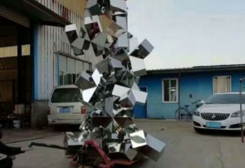 鍛造鵝卵石雕塑