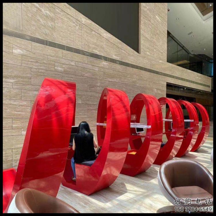 膠卷坐凳雕塑類型，室外美陳藝術雕塑