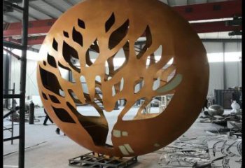 月亮雕塑工廠選用，街道標識，不銹鋼月亮雕塑批發