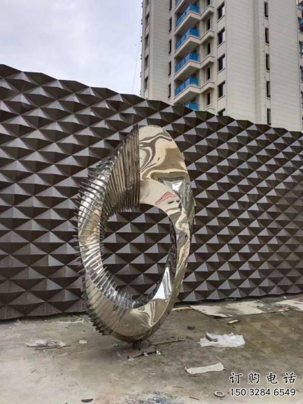 中式圓環雕塑批發，廣場系列，烤漆圓環雕塑供需